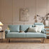 Timber Sage Green Fabric Sofa, 3 - Seater - daals
