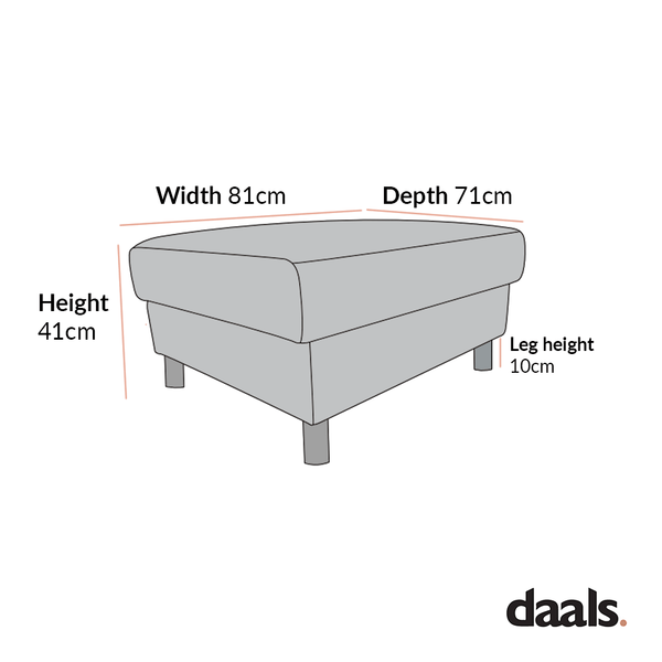 Timber Navy Blue Velvet Storage Ottoman