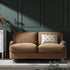 Daphnis Camel Velvet Sofa, 2 - Seater - daals
