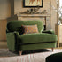 Daphnis Fern Green Velvet Sofa, Loveseat - daals