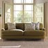 Daphnis Fudge Velvet Sofa, 3 - Seater - daals
