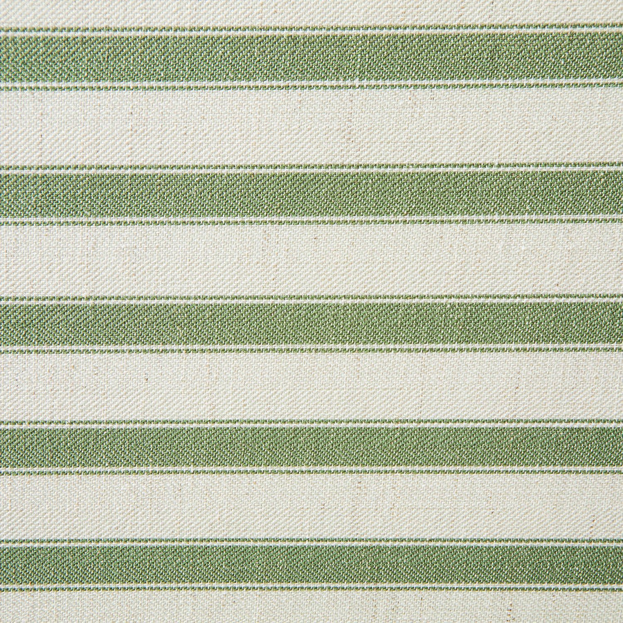 Daphnis Green Striped Linen Blend Sofa, Loveseat