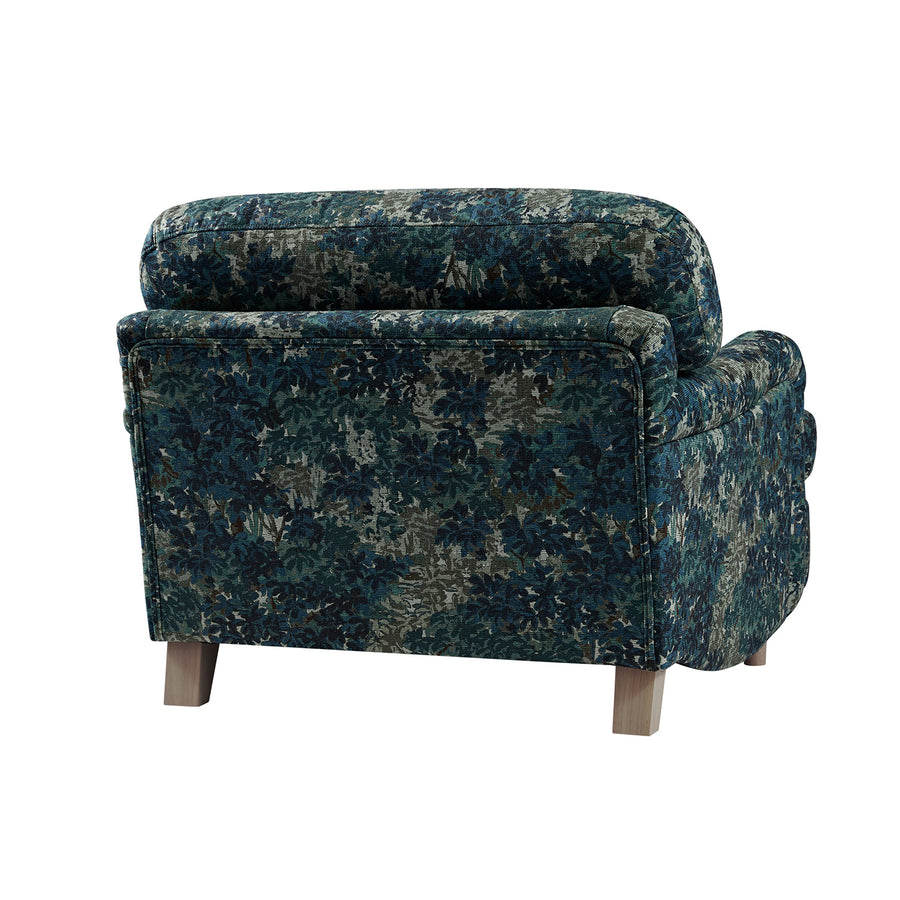 Daphnis Julien Linen Blend Patterned Sofa, 1-Seater - daals
