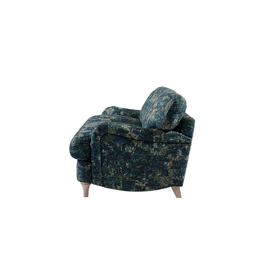 Daphnis Julien Patterned Linen Blend Sofa, 2-Seater