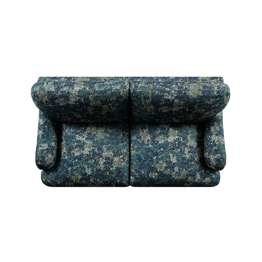 Daphnis Julien Patterned Linen Blend Sofa, 2-Seater