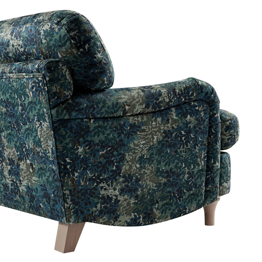 Daphnis Julien Patterned Linen Blend Sofa, 2-Seater