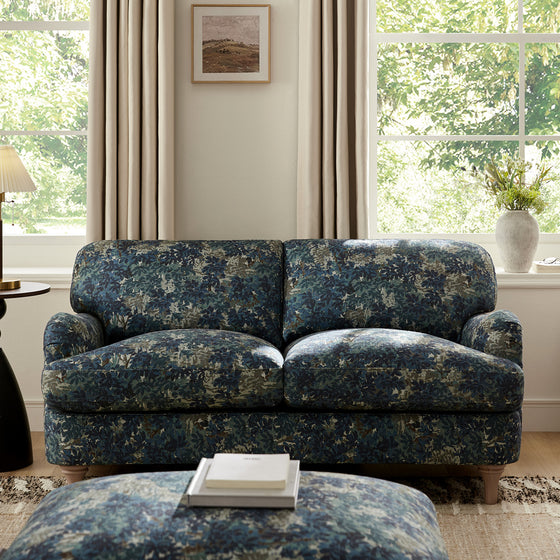 Daphnis Julien Patterned Linen Blend Sofa, 2-Seater