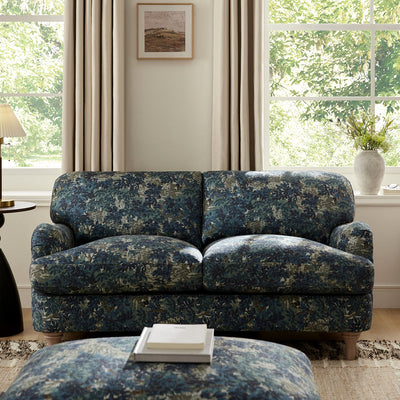 Daphnis Julien Patterned Linen Blend Sofa, 2-Seater