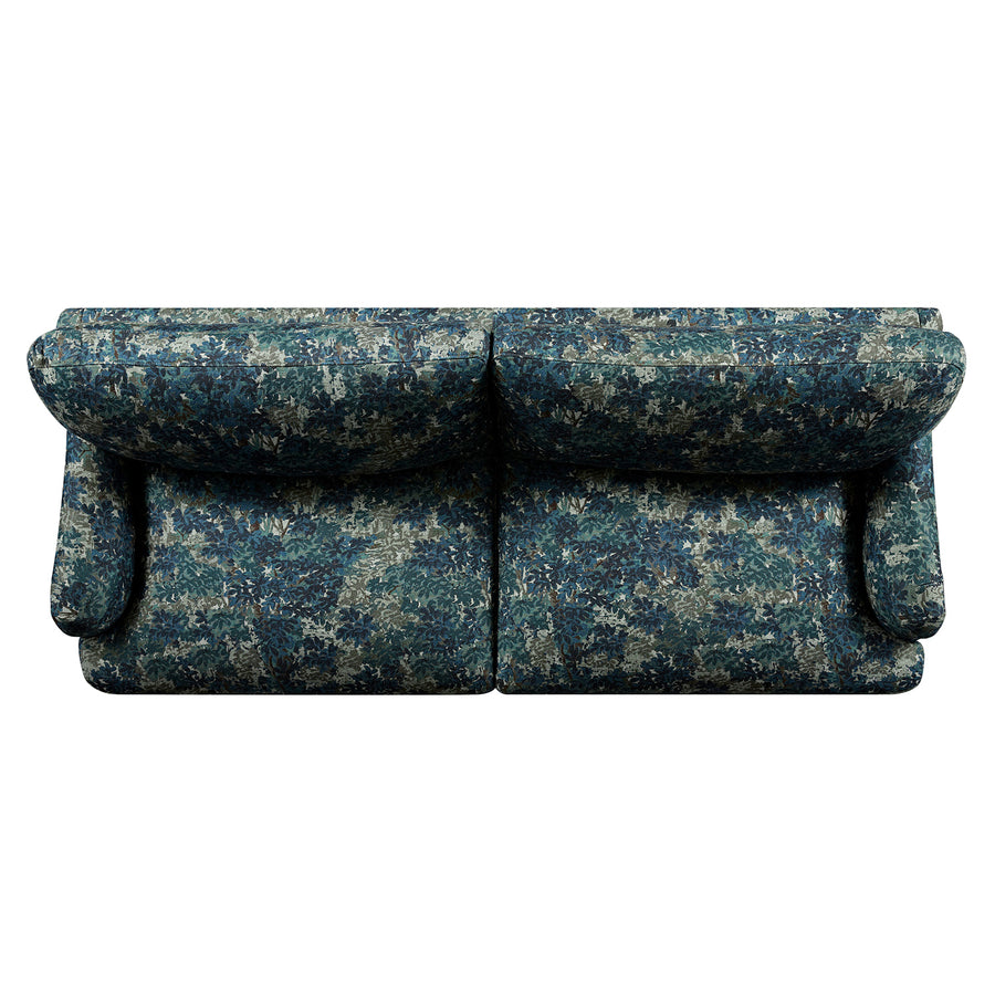 Daphnis Julien Patterned Linen Blend Sofa, 3-Seater
