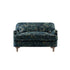 Daphnis Julien Patterned Linen Blend Sofa, Loveseat
