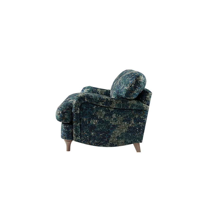 Daphnis Julien Patterned Linen Blend Sofa, Loveseat