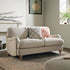Daphnis Oatmeal Fabric Sofa, 2 - Seater - daals