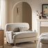 Daphnis Oatmeal Fabric Sofa, Loveseat - daals