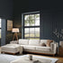 Dipley Champagne Velvet Sofa, Grande Chaise Sofa Left Hand Facing - daals
