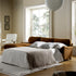 Daphnis Cinnamon Velvet Sofa Bed, Grande Chaise Left Hand Facing - daals