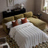 Daphnis Fudge Velvet Sofa Bed, Grande Chaise Right Hand Facing - daals