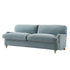 Daphnis Soft Blue Chenille Sofa Bed, Large 3-Seater