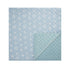 Jaipur Serenity Sky Blue Quilted Reversible Cotton Bedspread - daals