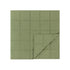 Darcy Olive Green Quilted Linen Blend Bedspread