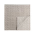 Maison Taupe Floral Quilted Cotton Velvet Bedspread - daals