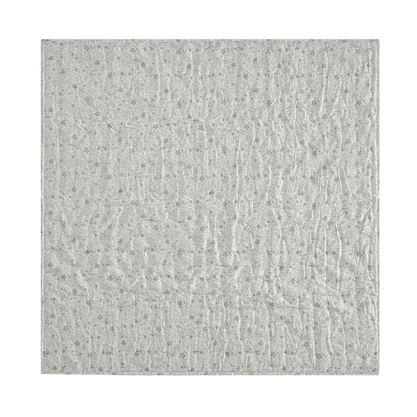 Penelope Grey Ditsy Floral Jacquard Quilted Cotton Bedspread