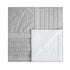 Valentina Grey Floral Embroidered Quilted 600 Thread Count Cotton Sateen Bedspread - daals
