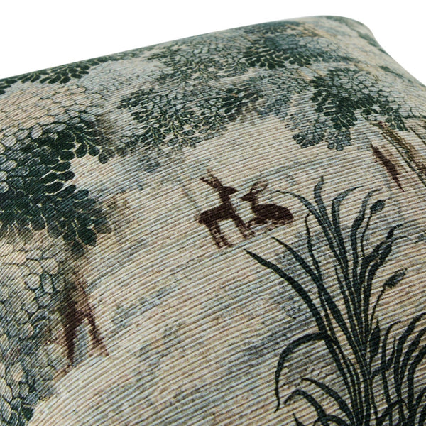 Le Bayeux Annecy Ribbed Cotton Tapestry Cushion - daals