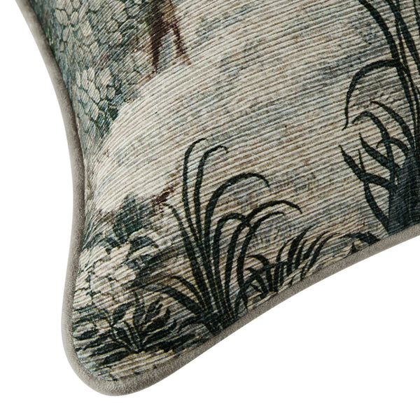 Le Bayeux Annecy Ribbed Cotton Tapestry Cushion - daals