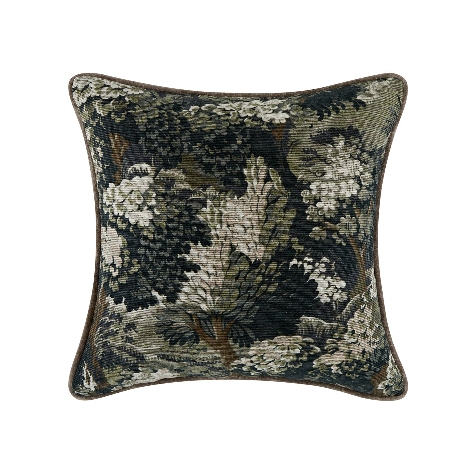 Le Bayeux Armand Ribbed Cotton Tapestry Cushion