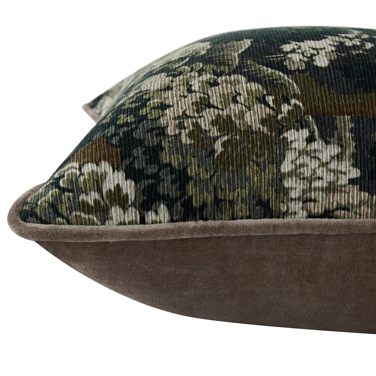 Le Bayeux Armand Ribbed Cotton Tapestry Cushion