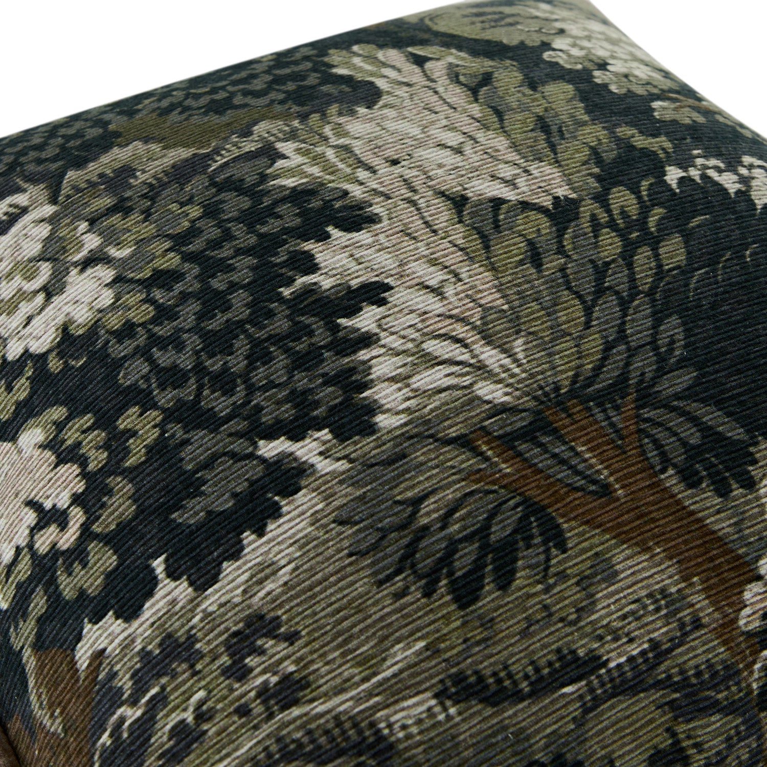 Le Bayeux Armand Ribbed Cotton Tapestry Cushion