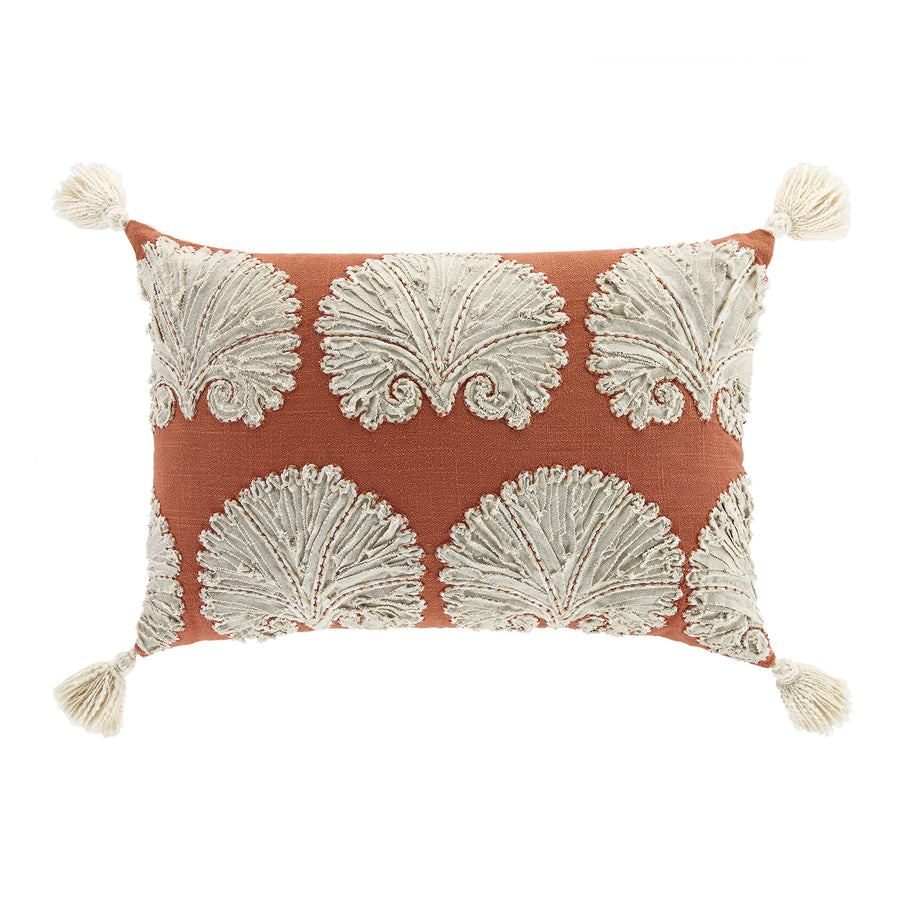 Aubrey Collection Suzani Motif Appliqué Cushion