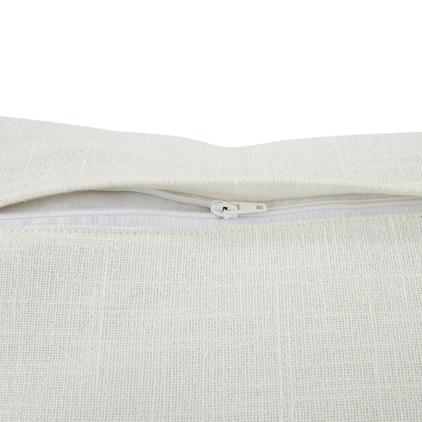 Indigo Collection Ava French Knot White cushion