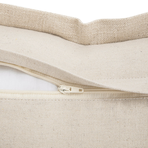 Flora & Fauna Hand Embroidered Azure Wonder Cushion