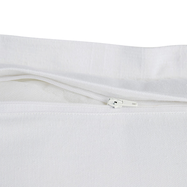 Belvedere Royal Blue Cord Embroidered Cotton Cushion