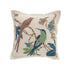 Flora & Fauna Hand Embroidered Birds Of A Feather Cushion - daals