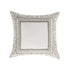 Bloomsbury Frame Chenille Embroidered Cotton Cushion - daals