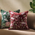 Botanica Collection Mulberry Velvet Hand Embroidered Cushion - daals