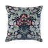 Botanica Collection Midnight Blue Velvet Hand Embroidered Cushion - daals