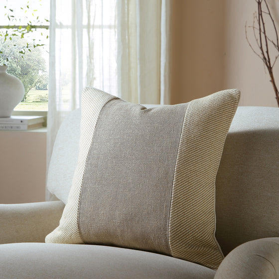 Bronte Collection Cotton Patchwork Cushion