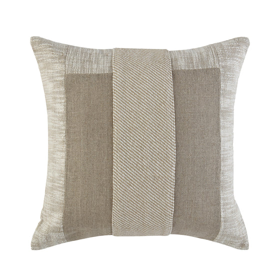 Bronte Collection Silk Slub Patchwork Cushion