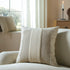 Bronte Collection Silk Slub Patchwork Cushion - daals