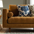Damask Sapphire Wool Embroidered Cushion - daals