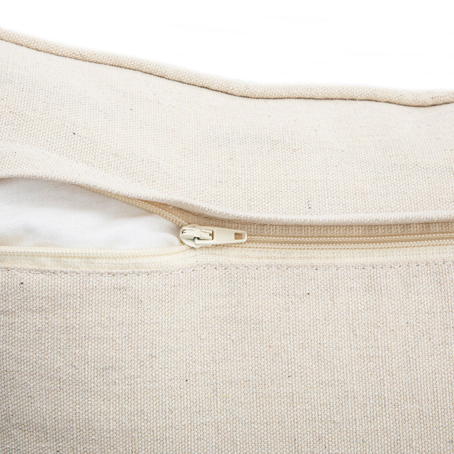 Dulcie Blue Wool French Knot Cushion - daals