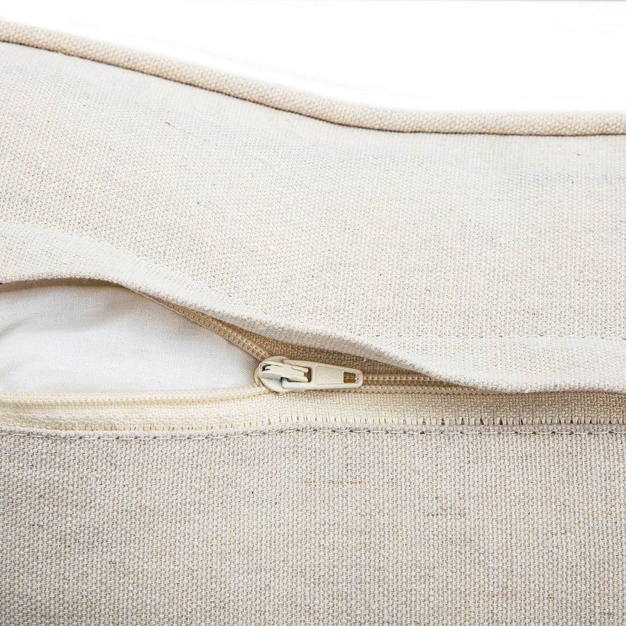 Dulcie Cream Wool French Knot Cushion