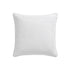 Esmeralda White Floral Embroidered Linen Blend Cushion - daals