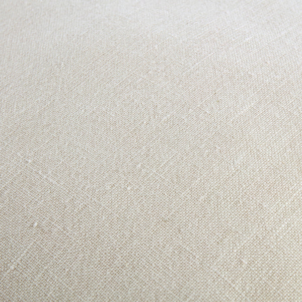 Evie Linen Prussian Blue Scalloped Square Cushion