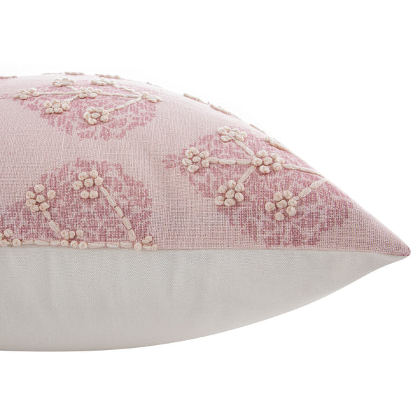 Florence Grove Printed & Embroidered Cushion