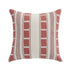 Hattie Pink Embroidered 100% Linen Cushion - daals