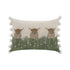 Country Collection Herd Of Highland Cows Wool Embroidered Cushion - daals